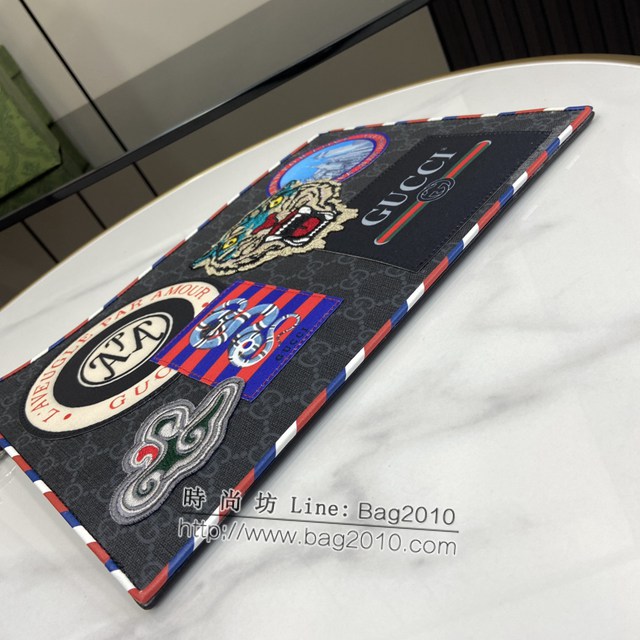 Gucci專櫃古馳最新款Ophidia系列手包男士手拿包 jh2281型號：496346